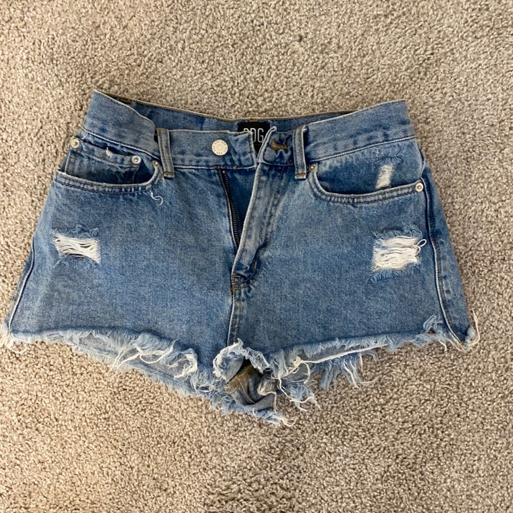 BDG jean shorts. Waist 25